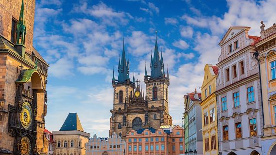 Prague Old Town and Jewish Quarter self-guided tour with mobile app