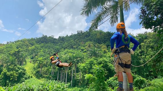 El Yunque rainforest ziplining adventure