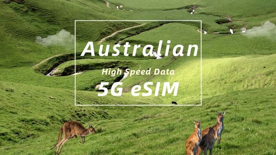Australia | Telstra, the best network | 5G eSIM | High-speed data | DayPass /Total | 1-30 days | Natural day | Quick installation | QR code
