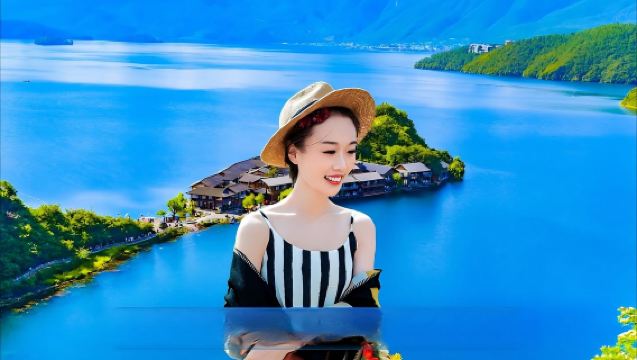 麗江瀘沽湖+情人灘14人團一日遊丨純玩丨360環湖丨不進家訪