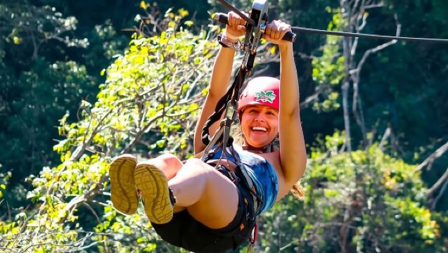 Zip Line Canopy Jungle Adventure from Puerto Vallarta