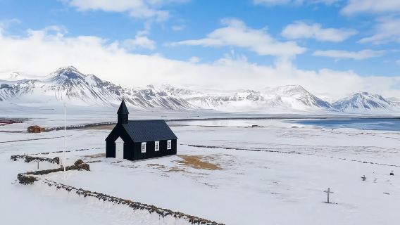 Iceland's West Coast Classic Snæfellsnes Peninsula 1-day tour(Strömberg/Black Church/Standard Tour)