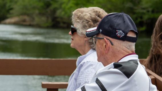 Миртл-Бич: прогулка на понтонной лодке по реке Уоккамо