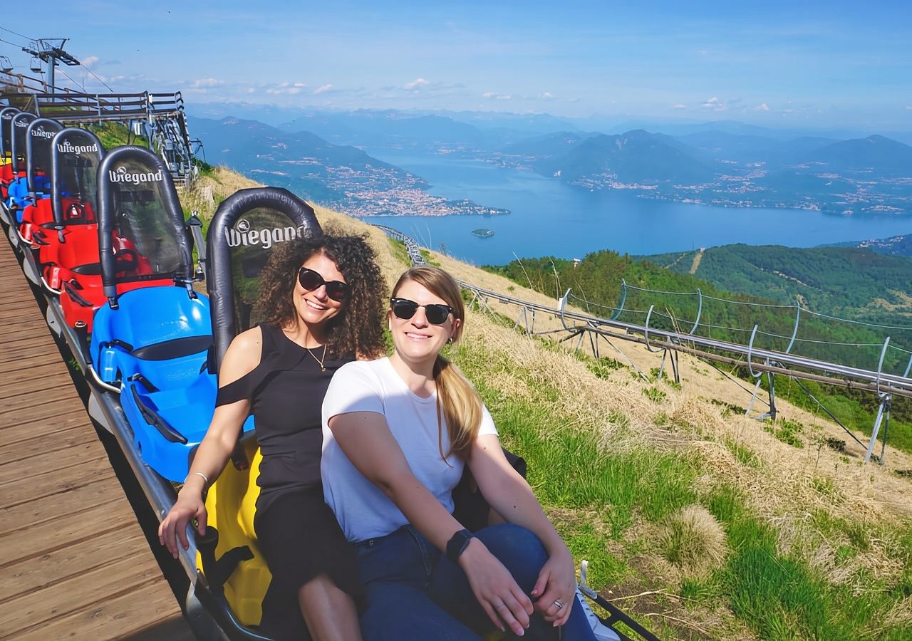 Stresa: Alpyland Alpine Coaster Ride on Mount Mottarone