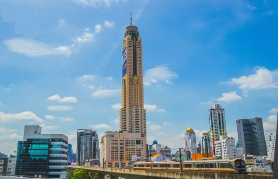 泰國曼谷彩虹雲霄拜約克摩天塔Baiyoke Sky Hotel 自助餐
