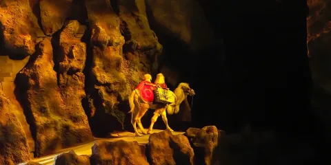 陝西西安《駝鈴傳奇》秀演出活動體驗半日遊【多個場次和坐席可選+1.2米以下免費+聆聽華夏千年迴響】
