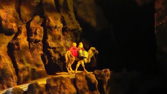 陝西西安《駝鈴傳奇》秀演出票|會跑的實景演藝【多個場次和坐席可選+1.2米以下免費+聆聽華夏千年回響】