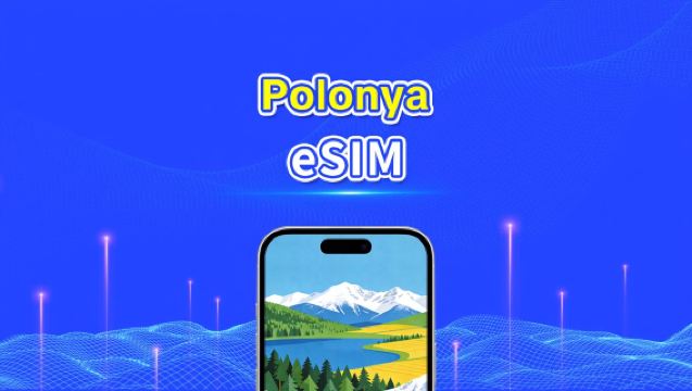 Polonya eSIM | Yüksek Hızlı İnternet | 5G/4G | Günlük Paket/Veri Paketi | 24 Saat | 1-30 Gün | QR Kodu