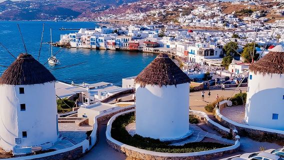 Lawatan Separuh Hari Pulau Persendirian dengan Penduduk Tempatan di Mykonos