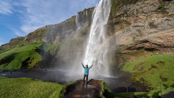 From Reykjavik: South Coast, Waterfalls & Glacier Hike