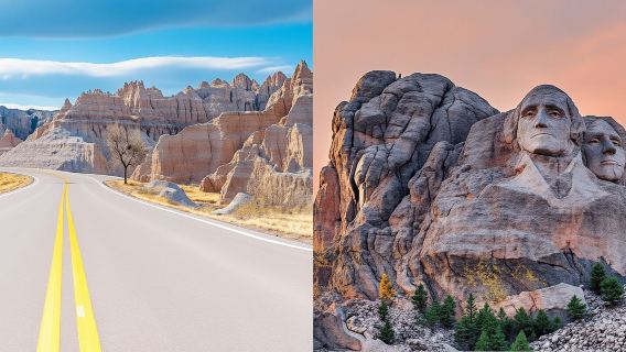 Badlands National Park and Mt. Rushmore Self-Guided Driving Audio Tour