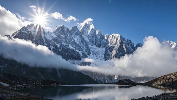Descubre la montaña nevada de Yulong (Dragón de Jade) desde Lijiang|Grupo pequeño relajante