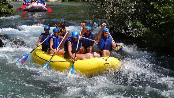 Antalya Combo Tour 3 in 1 Adventure Rafting & Quad Bike & Zipline