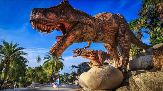 タイ・パタヤのノンヌット・トロピカル・ボタニカル・ガーデン【ショー見学・園内バス・象乗り体験】|【複数のセットメニューから選択可能】