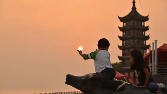 嘉興海寧鹽官旅遊度假區一日遊【純玩無購物觀錢塘江大潮】
