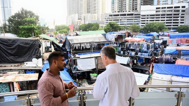 Bombay: Tour por el barrio marginal de Dharavi y la lavandería Dhobi Ghat