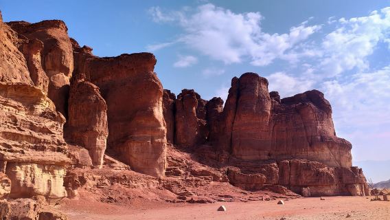 Từ Eilat: Tour xe Jeep có hướng dẫn tham quan Công viên Timna
