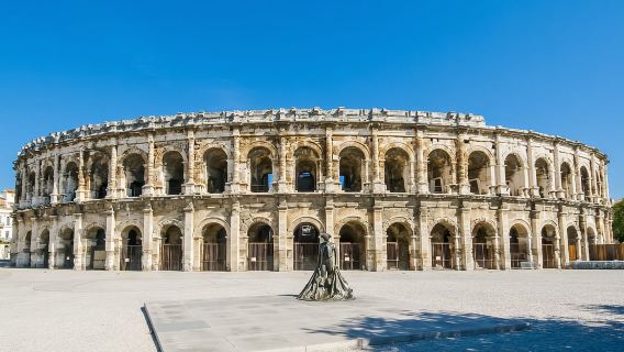 Pont du Gard, Uzès & Nîmes: Half-Day Tour with Entry Fees