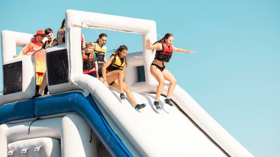 Gold Coast: GC Aqua Park Session in Broadwater Parklands