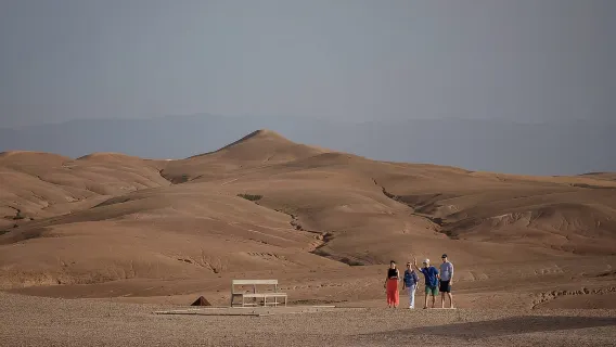 Marrakech: magico deserto di Agafay e giro in cammello al tramonto!