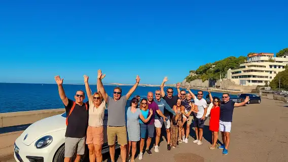 Escapa DE Drive from Marseille cruise port to cassis