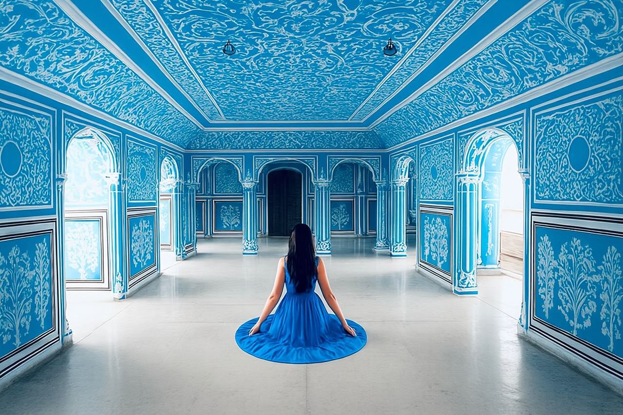 Tour privato di un giorno intero a Jaipur in auto, guida e ingresso salta fila