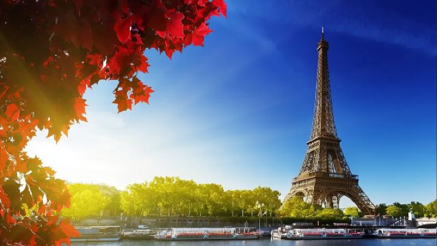 法國巴黎羅浮宮+橘園美術館+香榭麗大道+凱旋門+塞納河遊船