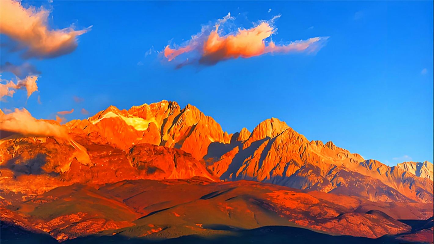 Lijiang Yulong-Schneeberg Tagesausflug [Teuer! Aber reines Vergnügen, große Seilbahn + Blue Moon Valley + Impressionen-Show]