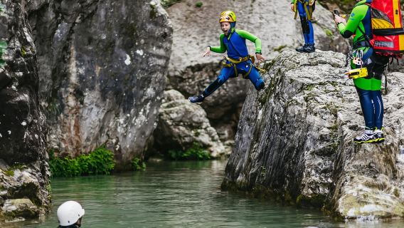 Lake Garda: Family Friendly Canyoning Tour