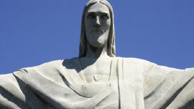 Christ the Redeemer by Van and Selarón Steps