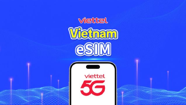 Vietnam Viettel eSIM | 5G/4G | Daglig pakke/data pakke | Naturlig daglig afregning | QR-kode