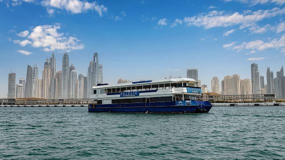 Dubai Marina: Luxury Dinner Cruise (Unlimited Alcohol Package) -Upper Deck