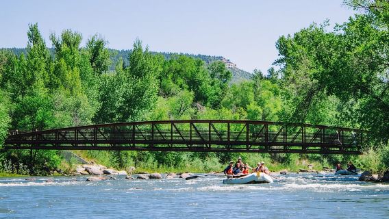 Excursión de medio día en rafting por Durango - Río de las Ánimas (tramo bajo)