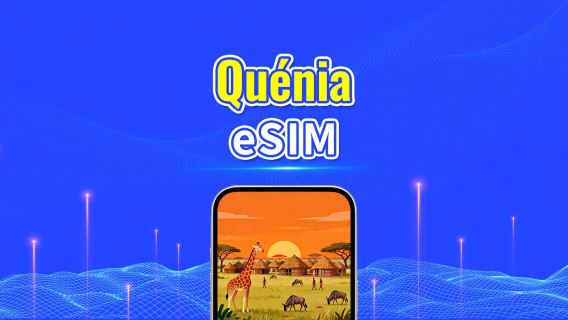 eSIM do Quênia | 4G | Dados de alta velocidade | 24 horas | Dias opcionais de 1 a 30 dias | Código QR