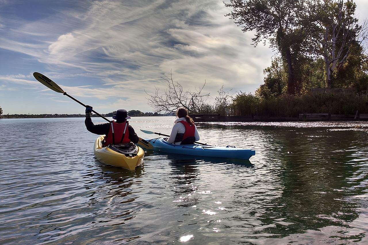 Escursione guidata in kayak sul fiume Niagara dal lato statunitense