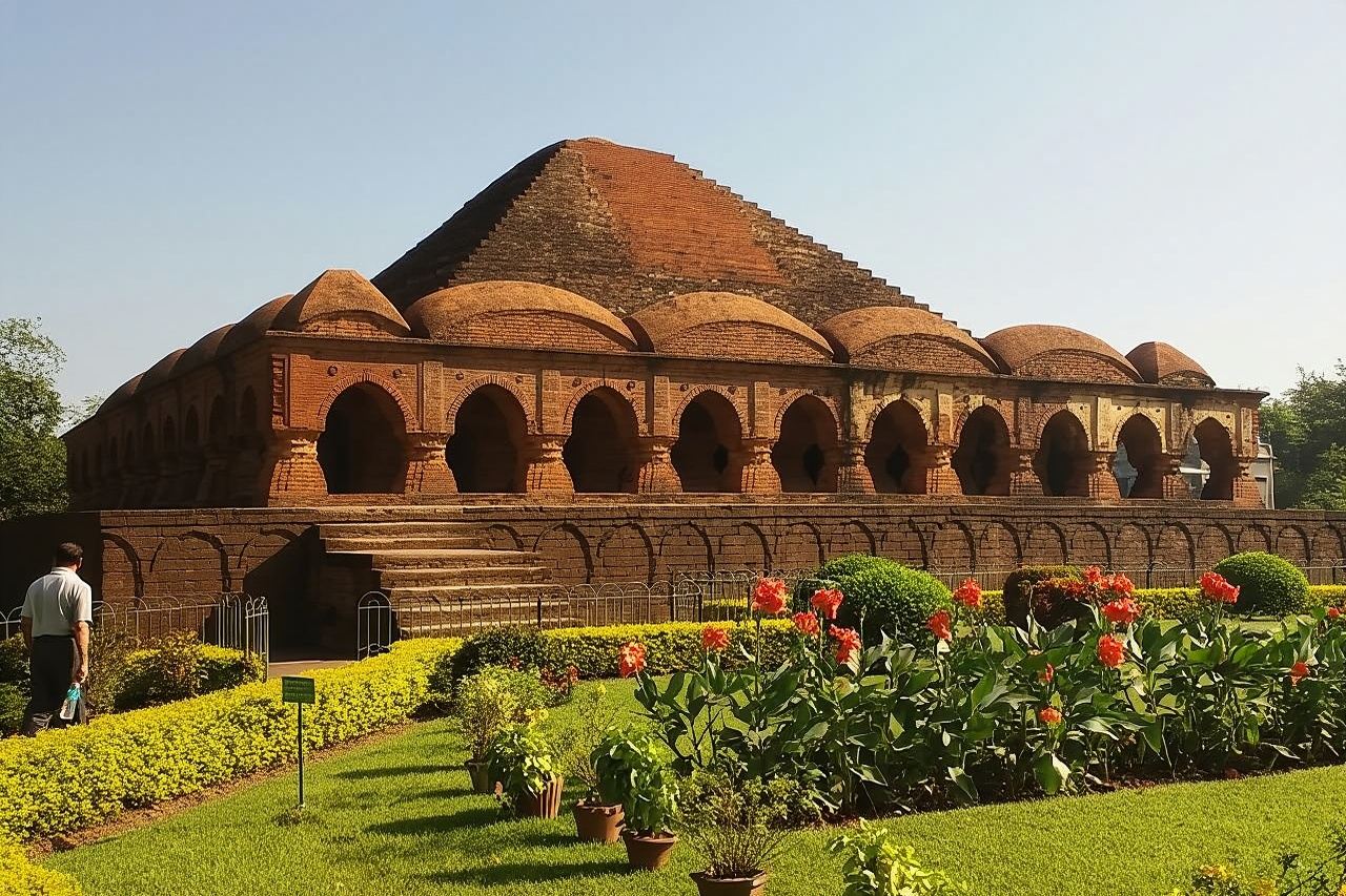 Day trip from Kolkata to Bishnupur for Terracotta Temples and Silk 