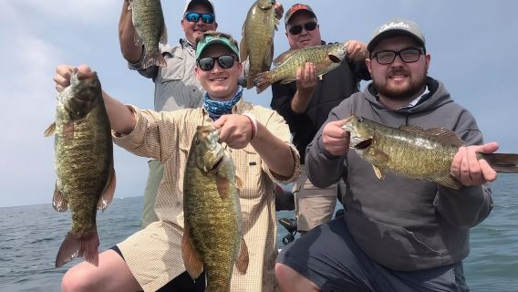 Lake Erie Smallmouth Fishing Charters