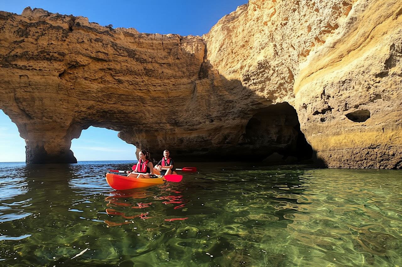 Benagil Beach Guided Kayak Tour