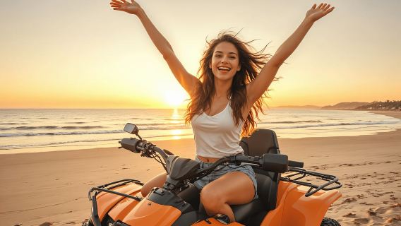 Tur Sepeda Quad Gurun dan Laut Merah dari Hurghada, Mesir