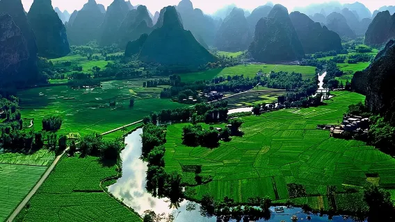 Chongzuo Detian Cross-border Waterfall + Tongling Grand Canyon + Mingshi Rural Bamboo Raft * private charter/ shared tour@