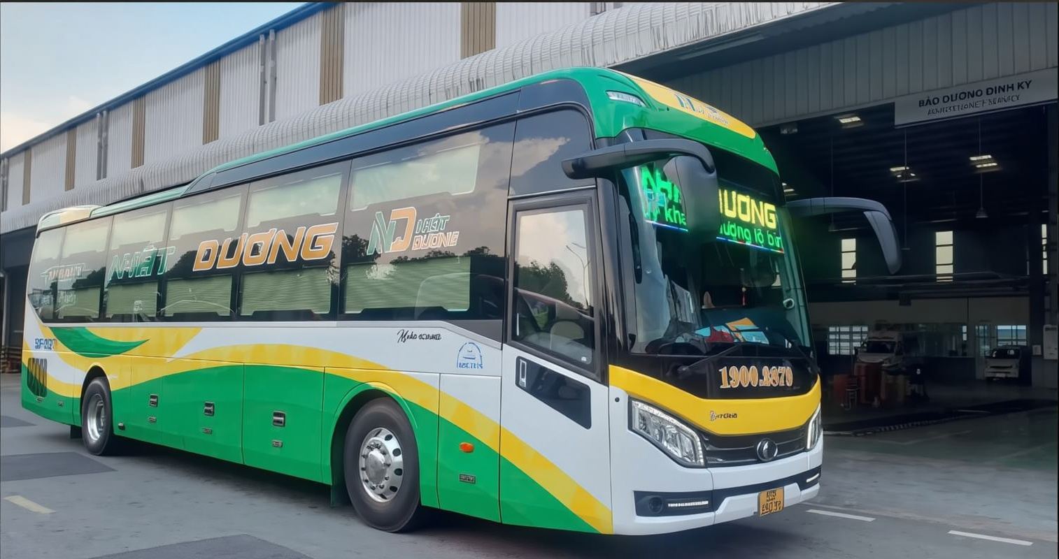 Ho Chi Minh - Nha Trang Sleeper Bus by Nhat Duong - Binh Minh Bus limousine