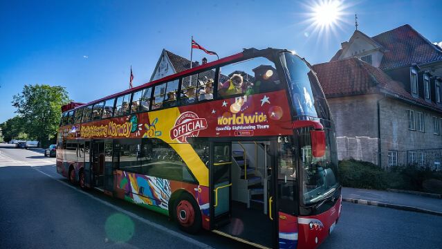Tour in autobus hop-on hop-off di City Sightseeing Oslo