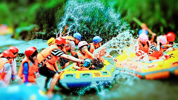 清遠古龍峽漂流【勇猛全程漂丨雲天玻霸●贈CS+旅險+水】一日