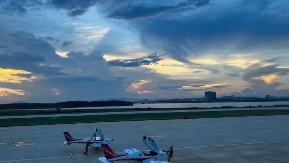 江西九江固定翼飛行體驗/專業教練一帶一飛行體驗【多套餐可選/可體驗駕駛飛機/家庭出遊+高空項目體驗優選】