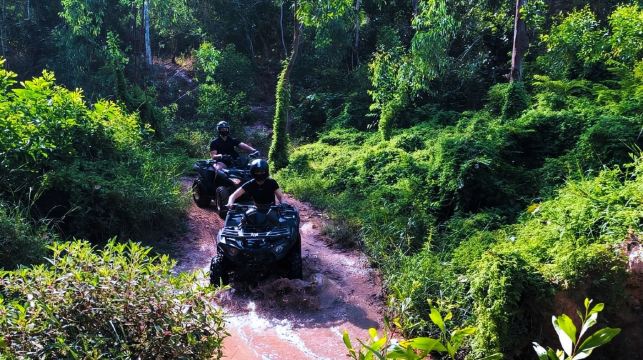 芭堤雅湖畔全地形車|芭堤雅ATV越野車探險體驗