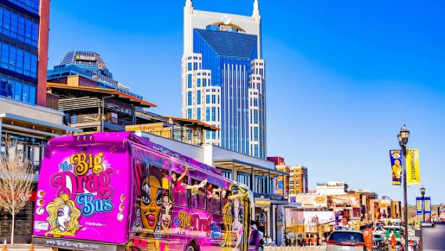 Nashville Party Bus with Drag Queen Hosts & Live Performances