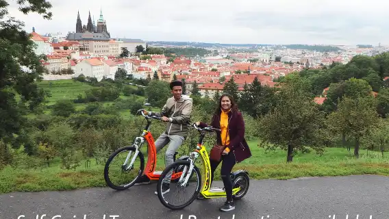 ปราก: ทัวร์ชมจุดชมวิวจักรยานไฟฟ้า/สกู๊ตเตอร์ไฟฟ้า