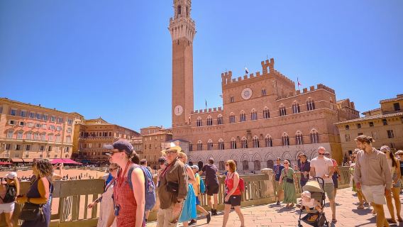 Dari Florence: Tur Siena, San Gimignano & Monteriggioni