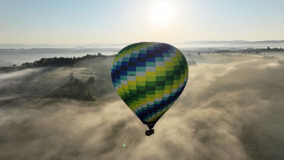 Firenze: Volo in mongolfiera sulla Toscana