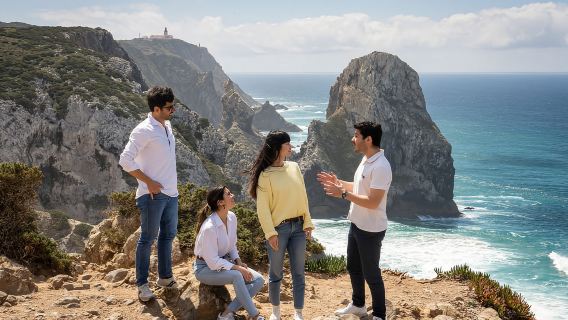 From Lisbon: Sintra, Pena Palace & Cabo da Roca Hiking Tour